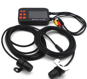 Registratore Video DVR per Moto/Auto con Angolo di Visione di 130 Gradi, Chipset Intelligente, Doppia Dash <span class=keywords><strong>Cam</strong></span> per Motocicletta - Product Image 1
