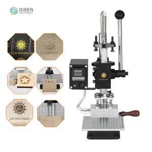 pvc card wood leather manual hot foil stamping machine for leather