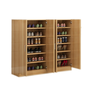 High Quality Large Storage 50 Pairs of <strong>Shoes</strong> Modern Design Cabinet <strong>Wooden</strong> Large <strong>Shoe</strong> <strong>Racks</strong> for Living Room - Product Image 4