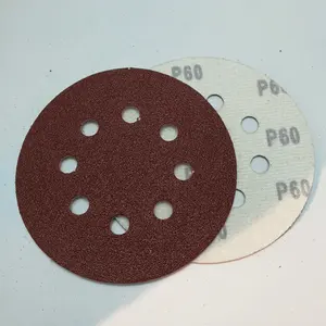 8 inch hook and loop flexible best abrasive disc for metal