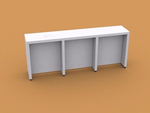 Material durable de lujo de manicura mesa <span class=keywords><strong>para</strong></span> 3 personas - Product Image 1