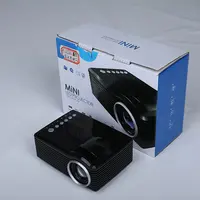 Proyektor Mini SD30 Portabel, Proyektor Video Multimedia LED 1080P Portabel 450 Lumens
