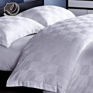 Ga Trải Giường Phẳng Sang Trọng Giá Rẻ Màu Trắng Phong Cách Khách Sạn Thiết Kế Mới Bộ Đồ Giường Khách Sạn Hilton - Product Image 4