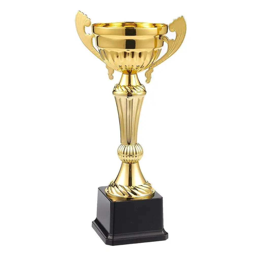 卸売3Dゴールドシルバーアメリカンフットボールトロフィーとメダルカップ、trofeos de futbol金属トロフィーカップ民芸品