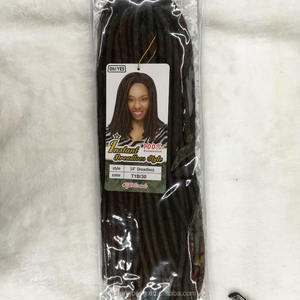 Estensione istantanea dei capelli dei Dreadlocks da 14 pollici 80G ritardante di fiamma - Product Image 6