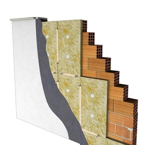 Panneaux d'isolation en laine de roche à bas prix en ligne, 60 kg/m³ 100 mm, pour murs-rideaux et entrepôts, résistants au feu et écologiques - Product Image 3