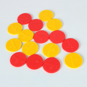 Nuovo prodotto su misura goffrato gettone di plastica colorata - Product Image 2
