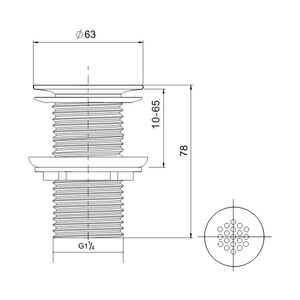 <span class=keywords><strong>La</strong></span> lanterne est nécessaire sur les lavabos en céramique équipés d'un trop plein intégré - Product Image 2
