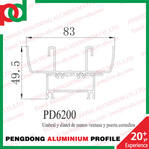 Foshan, fábrica, perfiles de aluminio para ventana corredera a Argentina, Argentina, <span class=keywords><strong>Marcket</strong></span> - Product Image 5