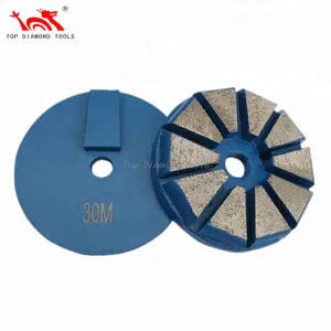 Beveled Edge Redi Lock Diamond Tools for Terrco Grinding Machine