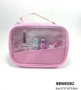 Giá Tốt Nhất Ưa Thích Bé Cô Gái Kid Màu Hồng Màu Xanh 4Pcs DIY Vẻ Đẹp Làm Móng Tay Nghệ Thuật Kit Du Lịch Chăm Sóc Móng Tay Công Cụ Quà Tặng Thiết Lập Trong Mini Trường Hợp - Product Image 5