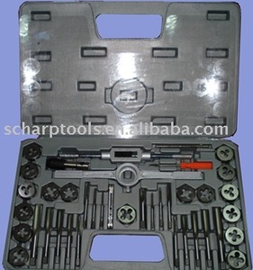 Tap & Die Bộ 40 Cái Tap Và Die Set Vít Chủ Đề Tay Tap Chủ Đề Cán Die - Product Image 3
