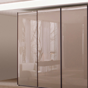 Porta Scorrevole per <span class=keywords><strong>Armadio</strong></span> <span class=keywords><strong>Camera</strong></span> da <span class=keywords><strong>Letto</strong></span> in Profilo di Alluminio Design all'Ingrosso - Product Image 1