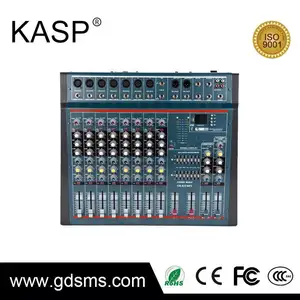 Professional high quality mini audio mixer mixer with 100 dsp effector