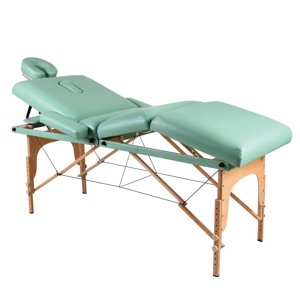 Tavoli e letti da massaggio per mobili da salone lettino da massaggio portatile in legno con borsa da imballaggio