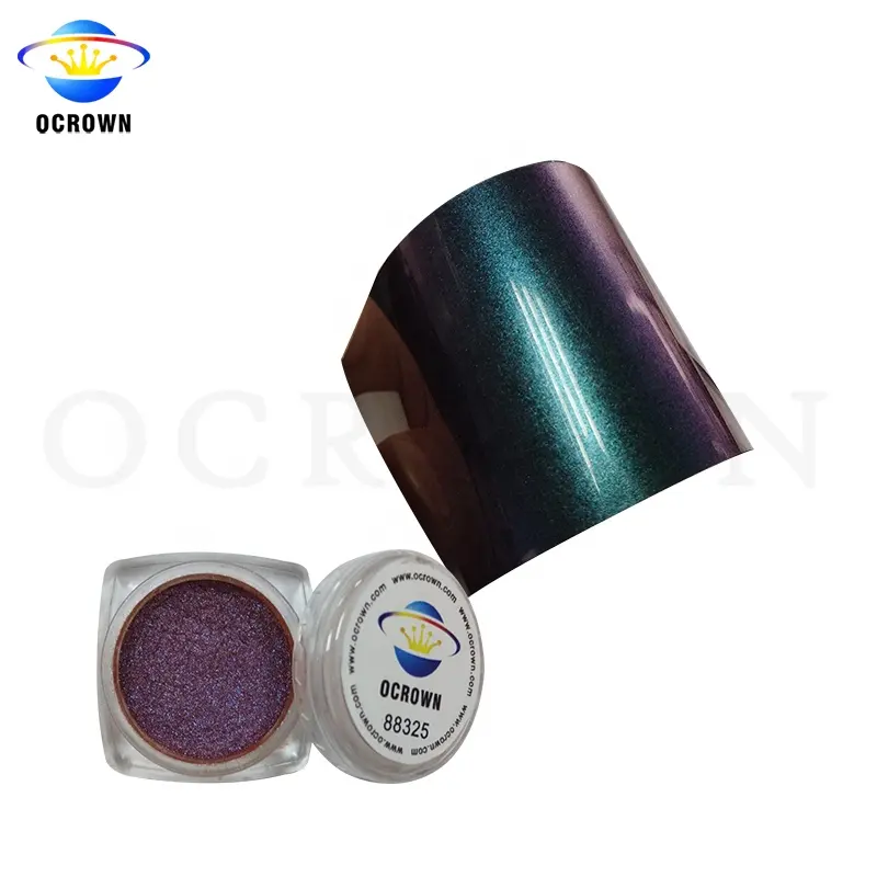 Farben ändern Perlen pigment 88325 grün/lila/blau/rot