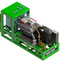 COP 15-3770kWe 50Hz Biogas Generator/Biogas Cogeneration/ Biogas CHP