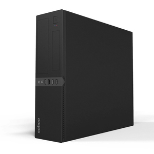 S503 casing Desktop PC Micro SFF, komputer Horizontal mini-itx dengan Port Audio ATX dan ITX pembentuk logam dan bahan plastik - Product Image 2