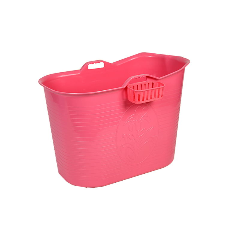 Лучшая цена, пластиковая Ванна для взрослых, портативная ванна для взрослых