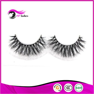 Desordenado de alta calidad 3D real caballo caballo caballo lashes pestañas falsas pestañas - Product Image 5