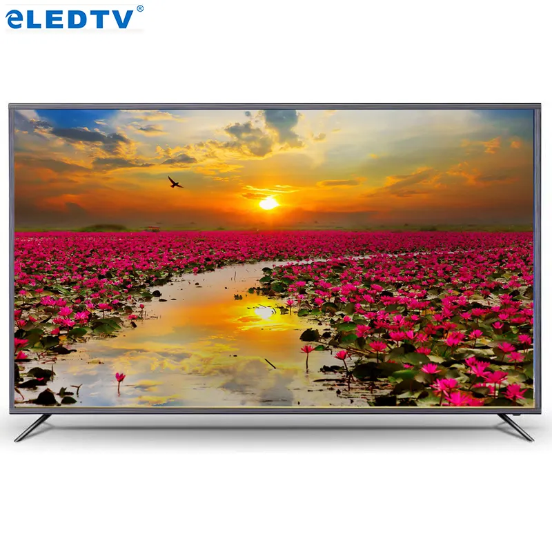 12V akıllı güneş DC şarj edilebilir pilli Led Tv