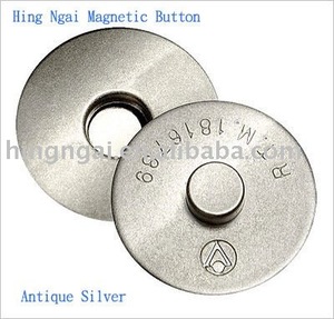 Bouton magnétique à double pression, bouton de fixation magnétique - Product Image 1