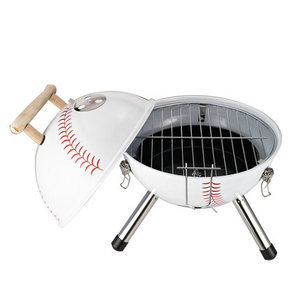Unique Conception de Petit Portable BARBECUE AU Charbon de bois Grilles - Product Image 6