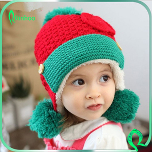 Cartoon enfant chaud laine tricoté enfants de jeu de foulard chapeau - Product Image 1