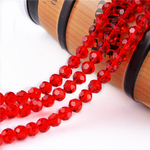 High Quality Crystal Blue Sapphire Glass <strong>Beads</strong> Faceted Football Round <strong>Beads</strong> 4mm 6mm 8mm Etc Factory <strong>Direct</strong> - Product Image 2