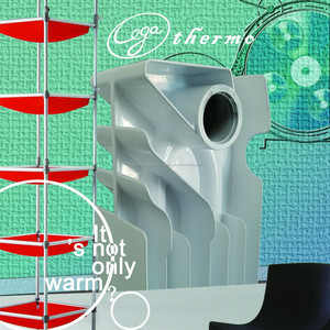 Centrale mur monté chauffage double en acier tube bi-métal radiateur 500mm - Product Image 4