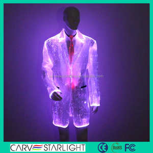 2015 lwl-led-beleuchtung glow in the dark mode langen mantel - Product Image 1