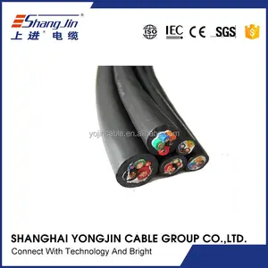 Venta caliente cobre multipar 3 Core 2.5mm2 4mm2 aislamiento de PVC cable de control