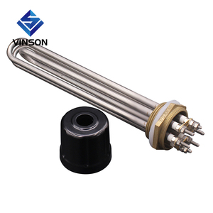 36V 1200W DC שקוע שמש דוד מים חימום אלמנט עם 1 1/4 "BSP פליז חוט Tubular דוד עבור פנל סולארי - Product Image 6