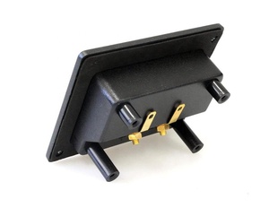 DIY Home Car Stereo 2-way <strong>Speaker</strong> Box Terminal Round Square Spring Cup Connector <strong>Binding</strong> <strong>Post</strong> Banana Jack and Plugs - Product Image 2