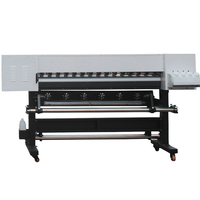 Plotter Eco solvente de 1600mm de nuevo diseño con cabezales Dx7 dobles, precio de impresora Eco solvente de Guangzhou