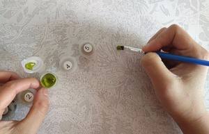 Pittura a olio su tela fatta a mano astratta di arte della parete di nuovo Design - Product Image 5