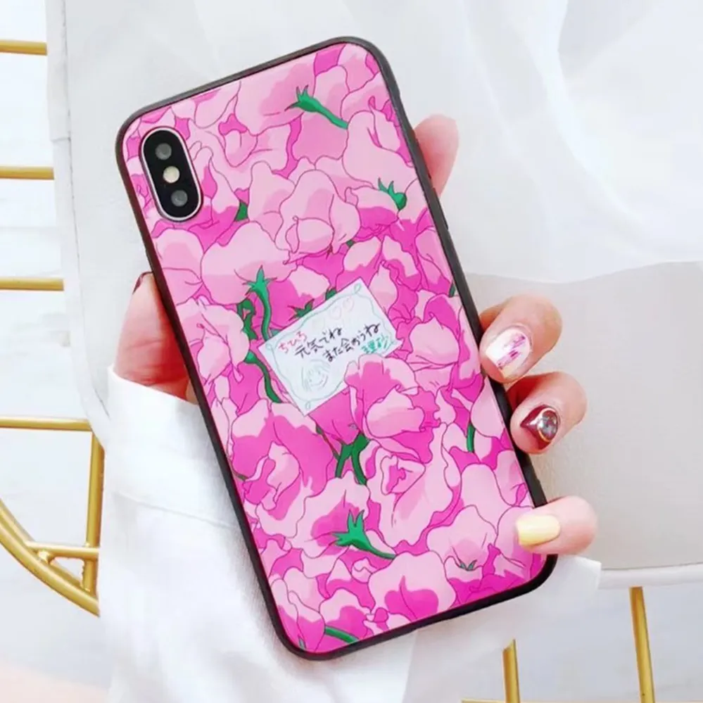 Flor diseño 6 7 8 más X para iPhone accesorios en China