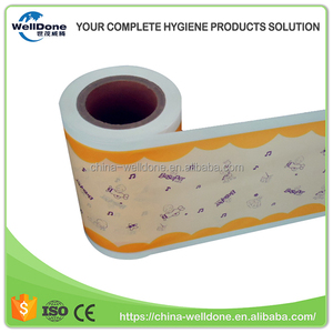 Impresión Transpirable Cast Film <span class=keywords><strong>De</strong></span> Polietileno PE <span class=keywords><strong>para</strong></span> los <span class=keywords><strong>Pañales</strong></span> Del Bebé - Product Image 6