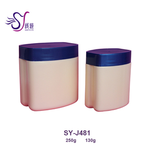 250g 130g Crème de soin personnel en plastique avec un pot de vaseline ou une bouteille de lotion J481 - Product Image 1