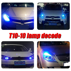 F2WORLD Bombilla <span class=keywords><strong>LED</strong></span> para coche <span class=keywords><strong>T10</strong></span> 10 SMD 5630 <span class=keywords><strong>Canbus</strong></span> W5W 168 194 Luz <span class=keywords><strong>LED</strong></span> para coche Luces interiores súper brillantes Luz de liquidación 12V - Product Image 6