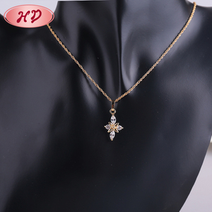 클래식 <span class=keywords><strong>18K</strong></span> 골드 도금 사우디 아라비아 세련된 보석 세트 - Product Image 4