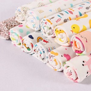 Nuevo diseño de la <span class=keywords><strong>sana</strong></span> costumbre de impresión de dibujos animados de bloqueo 100 peinado tejido de algodón textil - Product Image 1