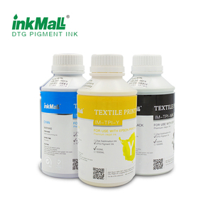 Tinta textil DTG de 1000ML x 6 colores para impresora Digital Epson Stylus F2000 R230 R270 <span class=keywords><strong>R800</strong></span> R1800 1390, base plana - Product Image 2