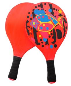 Customizable Wooden <strong>Beach</strong> Tennis <strong>Racket</strong> Set Bat And Ball Paddle Racquets For <strong>Beach</strong> Sports - Product Image 2