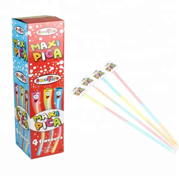 Candied Fruit 18g Colorful Mixed Fruit Powder Candy And Sweets Sour Candy Stick CC Stick Candy