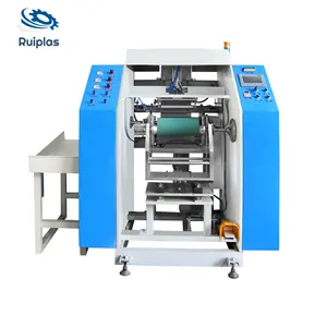 Sepenuhnya Otomatis PE Plastik PVC Cling Film Rewinder Film Rewinding Mesin