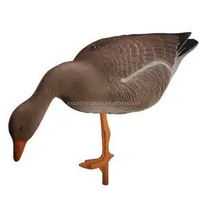 Wholesale Folding Flocked Greylag Goose Decoys Different Colors Available for you Singrun Brand