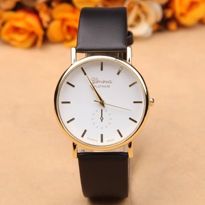 Nuovo Arrivo Orologio al Quarzo da <span class=keywords><strong>Donna</strong></span> Geneva Moda Orologio in Pelle Elegante Orologio da Polso di Lusso per Signore <span class=keywords><strong>Orologi</strong></span> Femminili - Product Image 2
