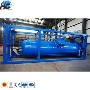 China supplier new condition welding bulk oil storage tank / high pressure oil tank sizes