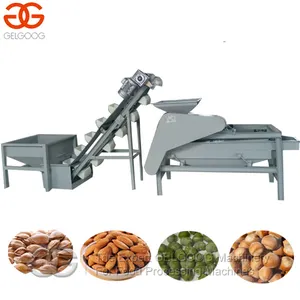 Palm Kernel Nut Hazelnut Cracking Machine Apricot Kernel Shell Separating Machine Almond Shelling Kernel Separator